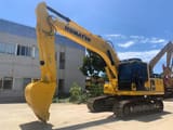 2021 Komatsu PC210 LC crawler excavator, side view