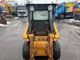 1995 CASE 1825 mini excavator, front view of operator station