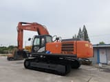Hitachi ZAXIS 350H crawler excavator, side view