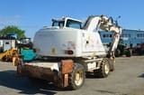 2008 CASE WX145 wheel excavator, rear three-quarter view