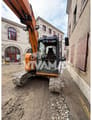 2015 Kobelco SK75 mini excavator, front-quarter view