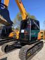 2023 Sany SY135C crawler excavator, front three-quarter view