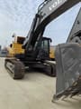2021 Volvo EC210 crawler excavator, low angle side view