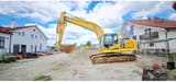 Komatsu PC210LC-10 crawler excavator, side view