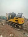 2019 XCMG XE150D excavator, rear three-quarter view