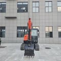 2024 Doosan DX60 mini excavator, front view