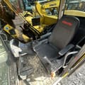 2024 Komatsu PC70-8 mini excavator interior view