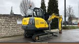 2017 Wacker Neuson 3503 RD VDS mini excavator, rear three-quarter view