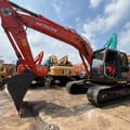 2018 Hitachi ZX200 crawler excavator, side view