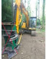 2023 JCB 150XL SV crawler excavator with forestry attachment