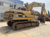 2015 Caterpillar 320BL crawler excavator, rear three-quarter view