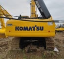 Komatsu PC350 crawler excavator, rear view