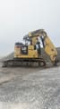 2018 Caterpillar 335F LCR crawler excavator, side view
