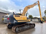 2016 Hyundai HX300LR excavator, rear three-quarter view
