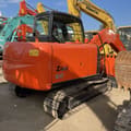 Hitachi Zaxis 60 mini excavator rear view