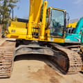 2024 Komatsu PC400 crawler excavator, rear-side view