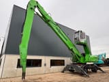 2009 Sennebogen 830M material handler, side profile view