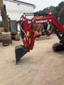 2020 Yanmar VIO35 mini excavator boom and bucket detail