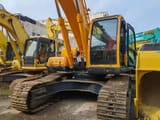 2023 Hyundai R330LC-9T excavator, front three-quarter view