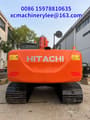 2023 Hitachi ZX200 crawler excavator rear view