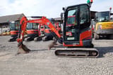 2017 Kubota U27-4 mini excavator, side view