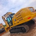 2024 Caterpillar 330GC crawler excavator, rear three-quarter view