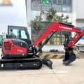 2020 Yanmar ViO80 crawler excavator side view