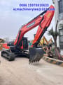 2023 Doosan DX300 crawler excavator, side view