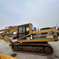 2000 Caterpillar 320B crawler excavator side view