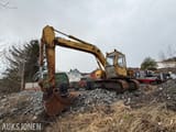 1985 Mitsubishi MS120-2 excavator, side view
