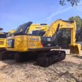 2023 Caterpillar 336D2 crawler excavator, rear three-quarter view