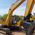 2019 Kobelco SK200-3 crawler excavator, side view