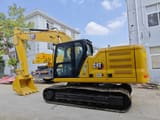 Caterpillar 320E crawler excavator, side view