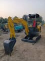 2022 Yuchai YC30-8 mini excavator, front three-quarter view