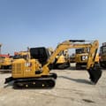 2023 Caterpillar 305.5E2 mini excavator, side profile view
