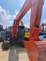 2021 Hitachi ZX200 crawler excavator, front three-quarter view