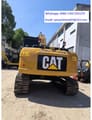 Escavadora de rastos Caterpillar 320D2 de 2025, vista traseira