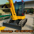 2023 Komatsu PC55 mini excavator front view