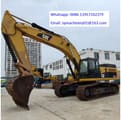 2022 Caterpillar 345D crawler excavator, side view