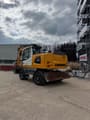 2022 Liebherr A918 wheel excavator rear three-quarter view