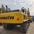 2023 Komatsu PC350 crawler excavator rear view