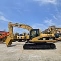 2021 Caterpillar 320CL crawler excavator side view
