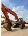 2020 Hitachi ZX350 crawler excavator, front three-quarter view