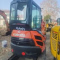 2022 Kubota U27 mini excavator, rear view