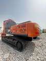 2024 Hitachi Zaxis 360 crawler excavator, rear three-quarter view