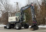 2013 Terex TW85 wheel excavator, side profile view
