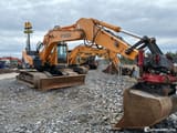 2012 Hyundai R235LCR-9 crawler excavator, front three-quarter view