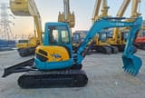 2019 Kubota KX155 mini excavator, side view