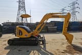 2022 Komatsu PC40MR mini excavator side view