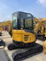 2023 Sany SY26U mini excavator, rear three-quarter view